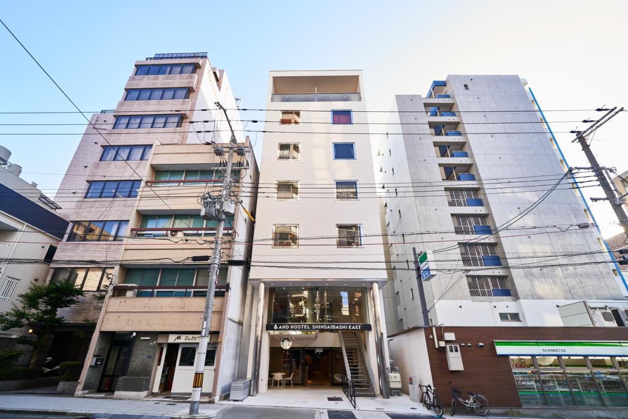 &And Hostel Shinsaibashi East Osaka Bagian luar foto